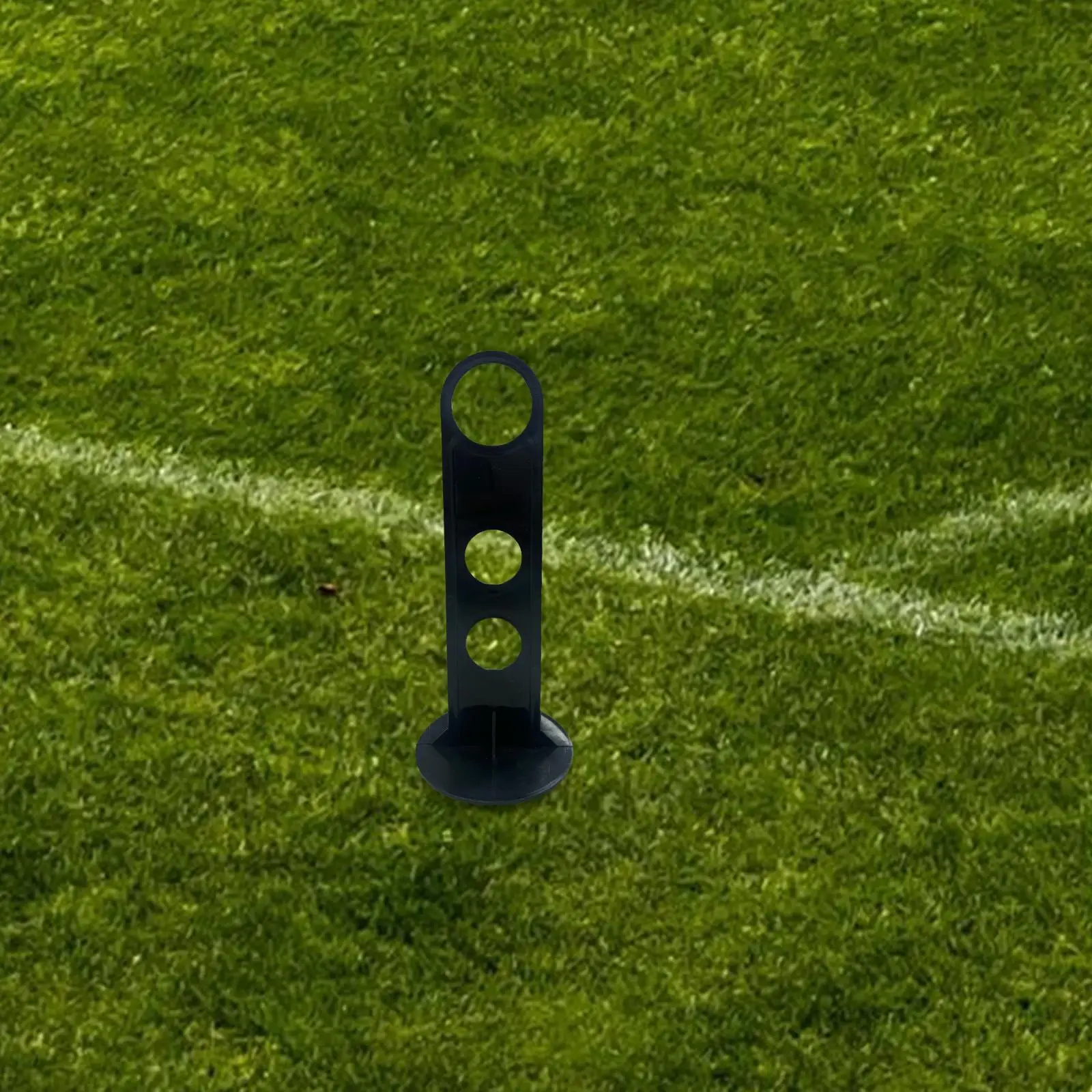 

Soccer Agility Cones Holder Training Marker Rack Space Saving Sports Equipment Field Markers Carrier Stand for Dribbling