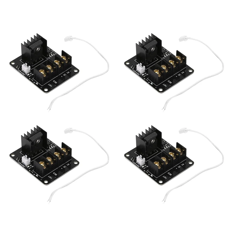 

AP-4X 3D Printer Hotbed MOSFET Expansion Module Inc 2Pin Lead Anet A8 A6 A2 Compatible Black