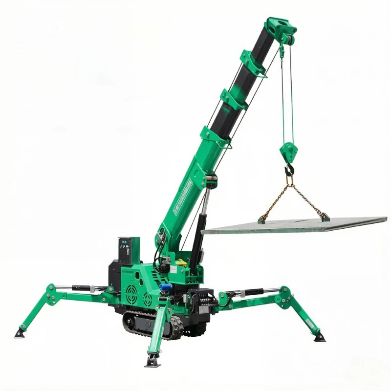 Factory Price Crawler Spider Crane 360 Degree Rotating Spider Crane 3Ton 10 Ton Telescopic Arm Electric Spider Crane