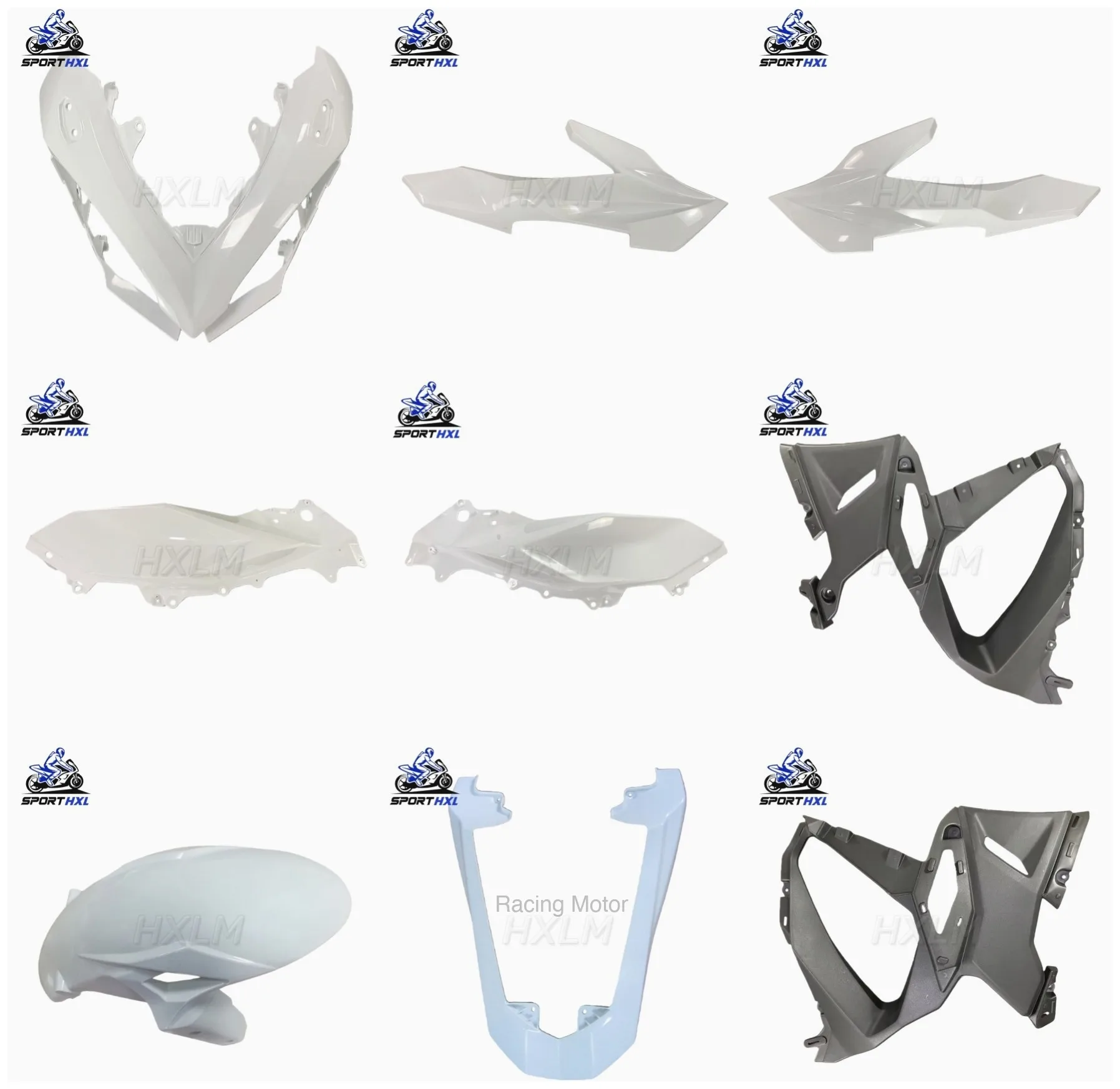 Motorcycle Fairing Body Kit - Unpainted ABS Motorcycle Molding Fairings For Ninja1000 Z1000SX 2020-2025 Fairing Kit Z 1000 SX 20
