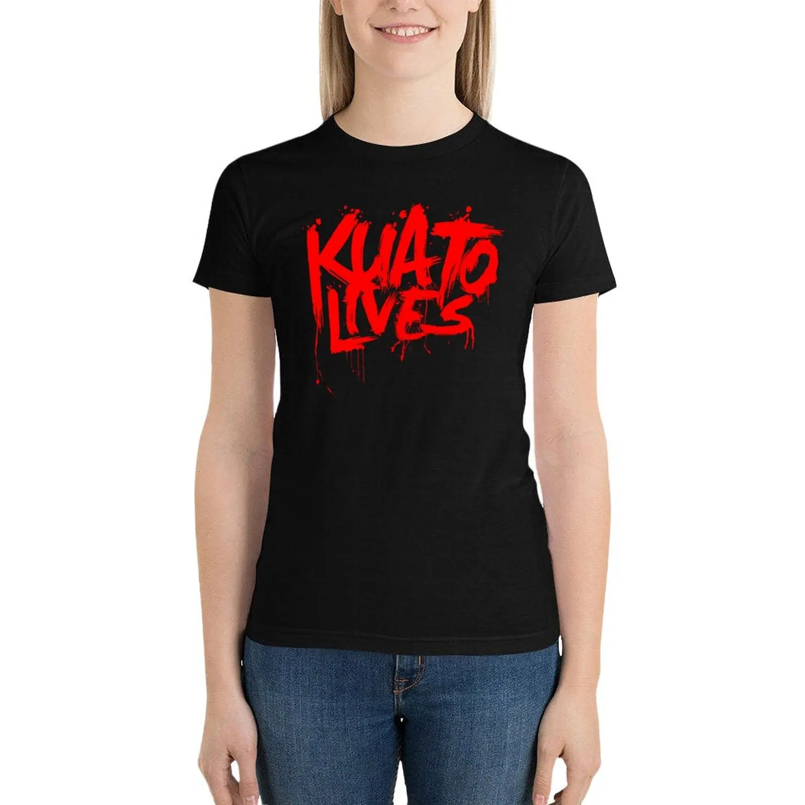 Kuato Lives T-Shirt summer top hippie clothes designer clothes Women luxury