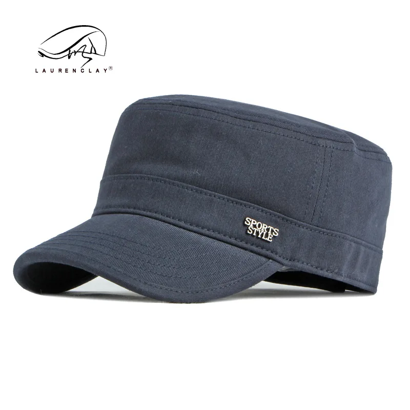 Cadet Flat Hat Baseball Cap Basic Everyday Style Hat Sun Visor Spring Summer Autumn Flat Hat Men Youth Boy