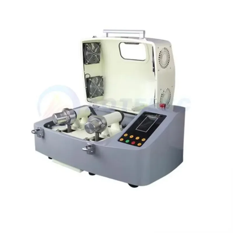 i High-Speed Vibratory Battery Material Ball Mill / Multi-Sample Tissue Grinder / Vibration Mill PLC Controlled 1 Year