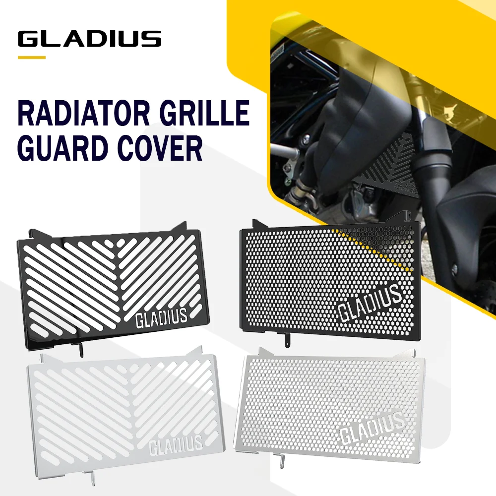 

FOR SUZUKI SFV650 SFV 650 Gladius 2009-2012 2013 2014 2015 2016 Motorcycle Radiator Guard Cover Oil Cooler Grille Protection