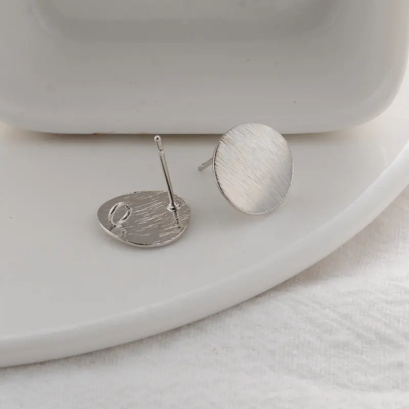 12MM Ręcznie robione kolczyki DIY Materiały do tworzenia kolczyków 14-karatowe pozłacane kolczyki sztyfty do samodzielnego wykonania kolczyków wiszących Akcesoria jubilerskie — zdjęcie 6