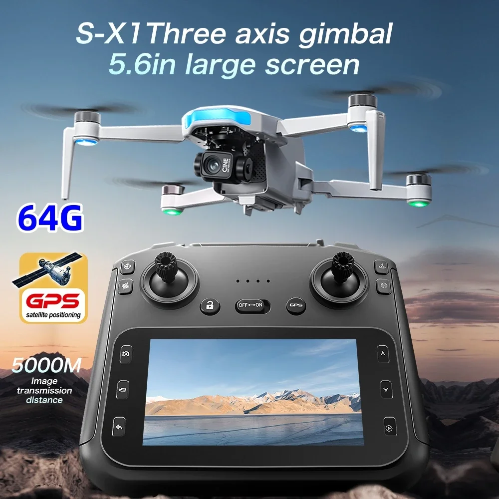 Gps Drone With 2-Ax…