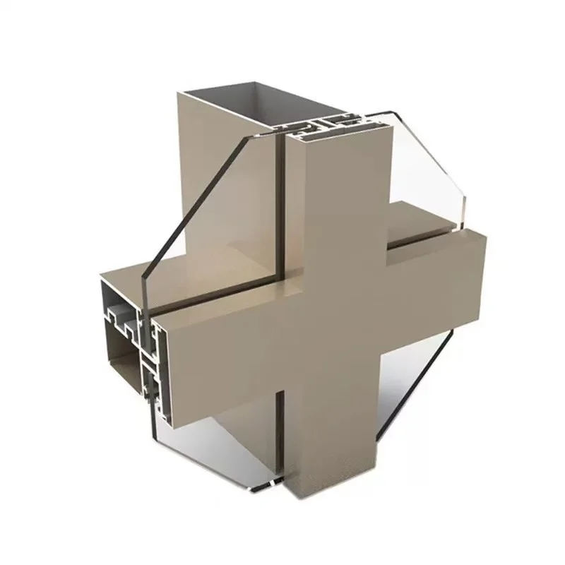 سعر التخصيص مخصص عالي القوة 6063-T5 سبائك الألومنيوم 6000 سلسلة كسر حراري بأكسيد الستار جدار الملامح #1