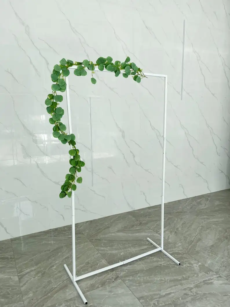 Wedding Welcome Sign Stand Flower Stand for Wedding Party Welcoming DecorWedding Party Decor Backdrop,Seating Chart Stand - view 4
