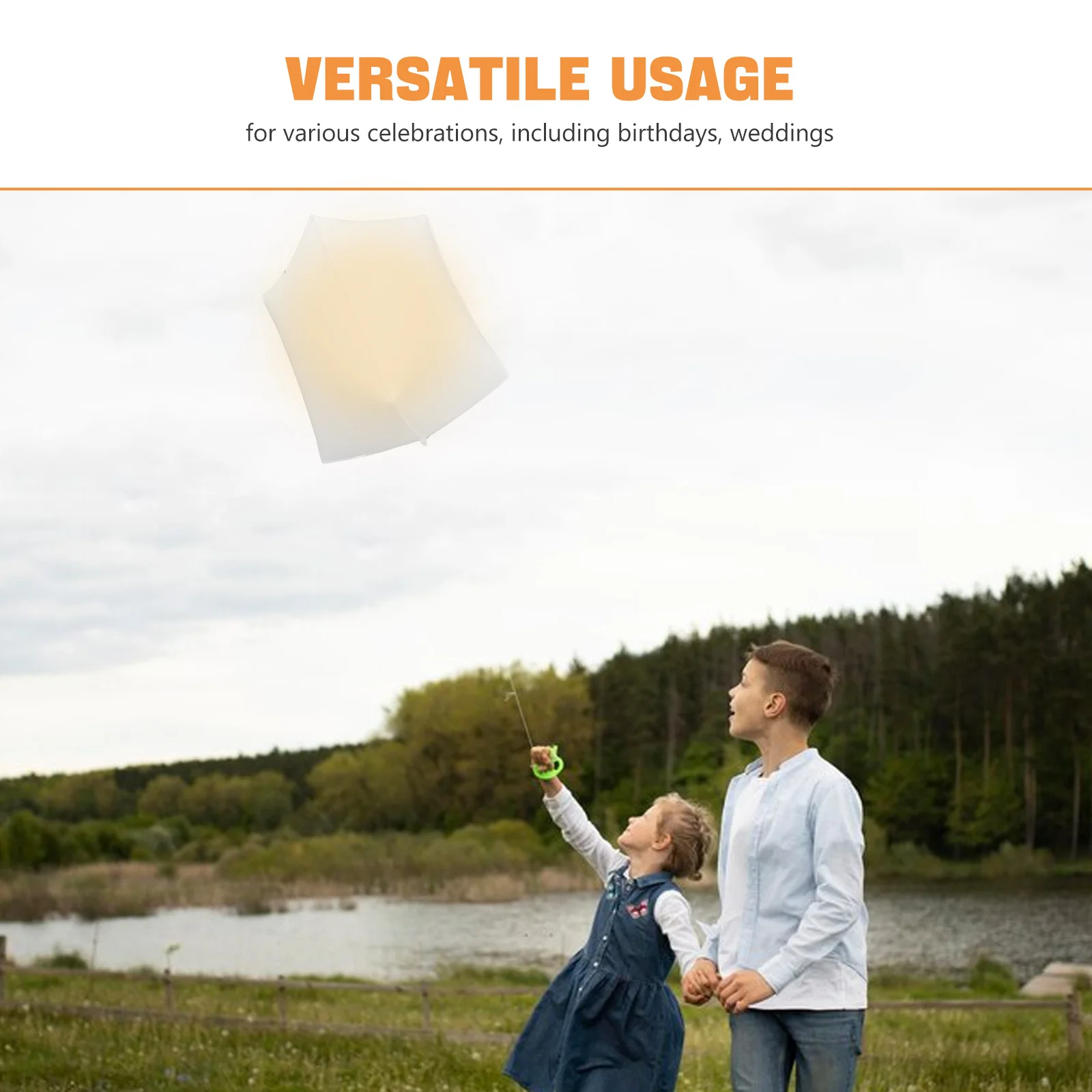 5 قطع بالونات مربعة قابلة للنفخ قابلة للكتابة وحفلات أعياد الميلاد وحفلات الزفاف وعائمة تدوم طويلاً #6