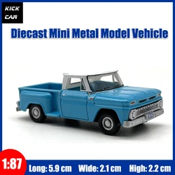 OXFORD Diecast Model Car 1:87 Stepside Pickup Car B1B Pickup Truck Gifts for Boys Girls Holiday Hobby Collection