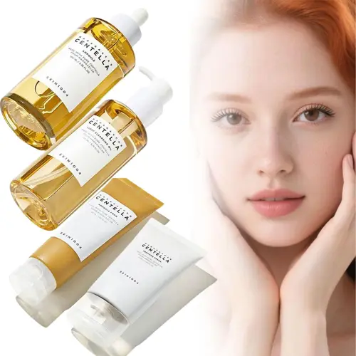 Skin 1004 Centella Asiatica juego de viaje limpiador Facial aceite de limpieza tóner esencia ampolla suero crema Facial juego de viaje portátil