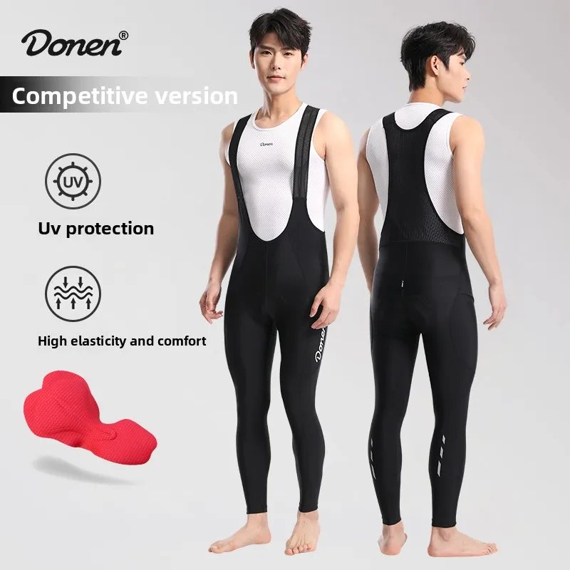 

DONEN Mtb Pants Sponge Pad Pants Cycling Pants Man Autumn Winter Bicycle Pants Breathable High Elasticity Cycling Pants