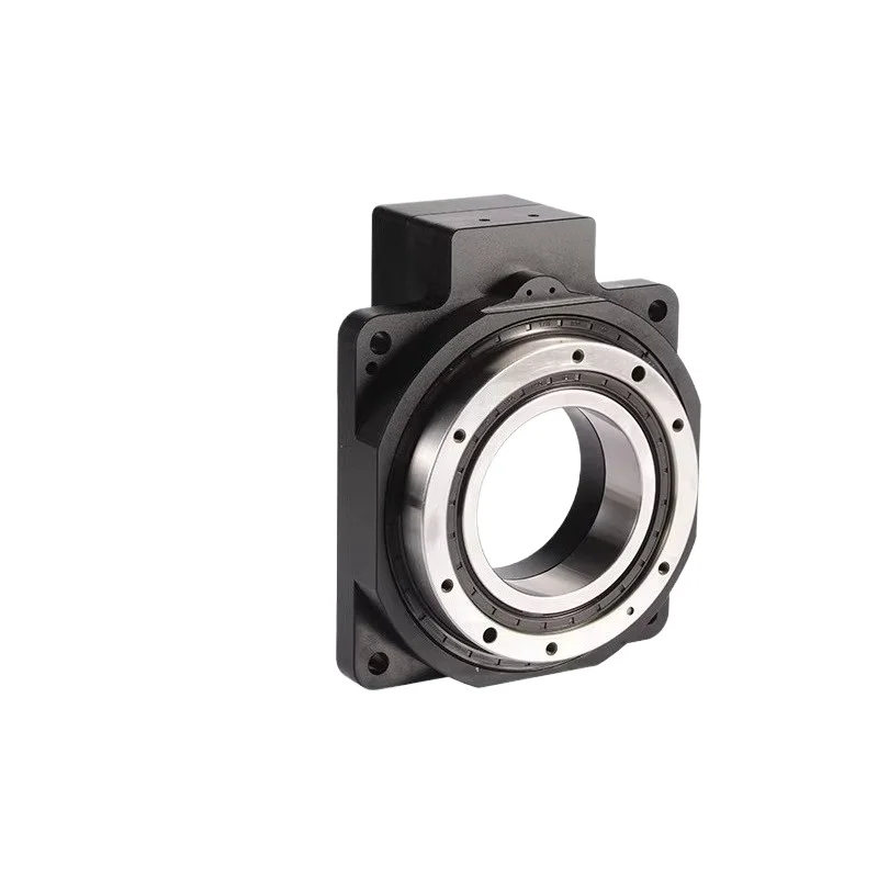 For Right Angle Heavy Load Hollow Rotating Platform Reducer Small Indexing Disc Precision Electric Rotary Table