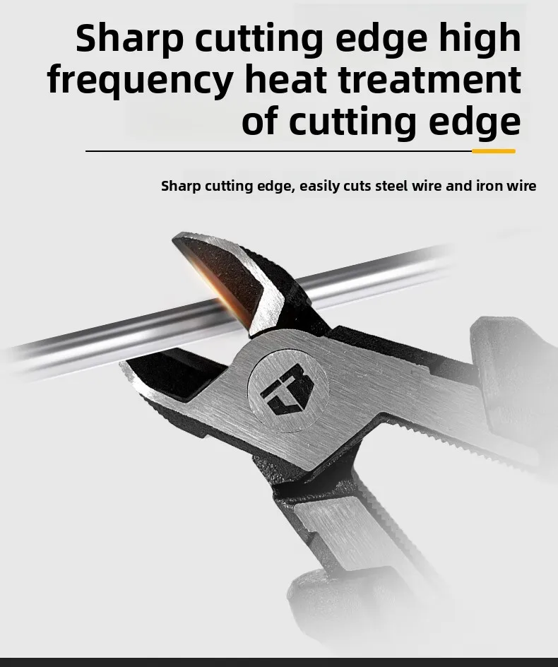 

TOUGHBUILT Креативные инструменты Кабельная промышленность 6-дюймовые универсальные трудосберегающие плоскогубцы с наклонной резкой TB-H3-30-06