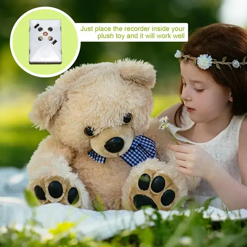 Puppe Sound Box Voice Box Beschreibbare Digitale Voice Recorder Pet Sound Box Voice Recorder Spielzeug Für Kreative Handwerk Plüsch Spielzeug Geschenk