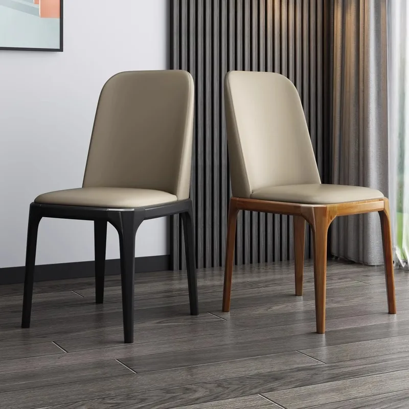 Ensemble de 2 chaises de salle à manger modernes, de luxe, tendance, nordique, pour salon, salle à m