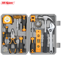 Hi-Spec Complete 59-Piece DIY Tool Set Automotive & Home Repairs High-Quality Kit for Car Fixes & Household Projects