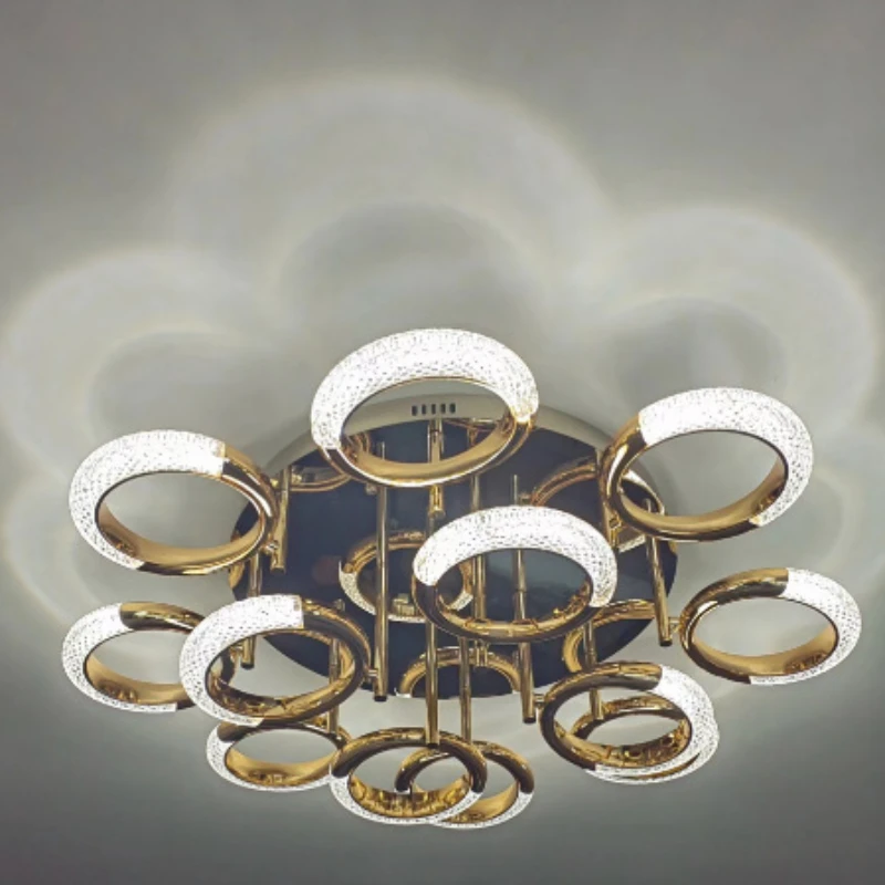 Modern Art Crystal Chandelier Fan Luxury Led Ceiling Fan Remote Control Living Dimmable Dining Room Minimalist Lighting Fixture - Image 5