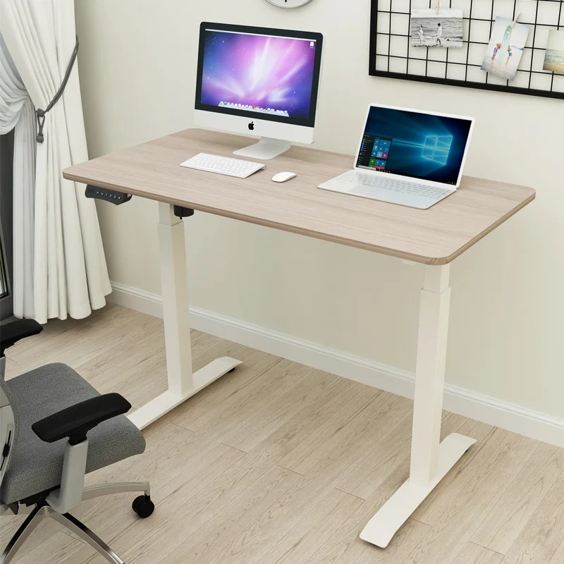 Hand Crank Lift Table Desktop Lift Desk Manual Home Computer Desk OEM Simplicity 70-113cm Upgrade Height