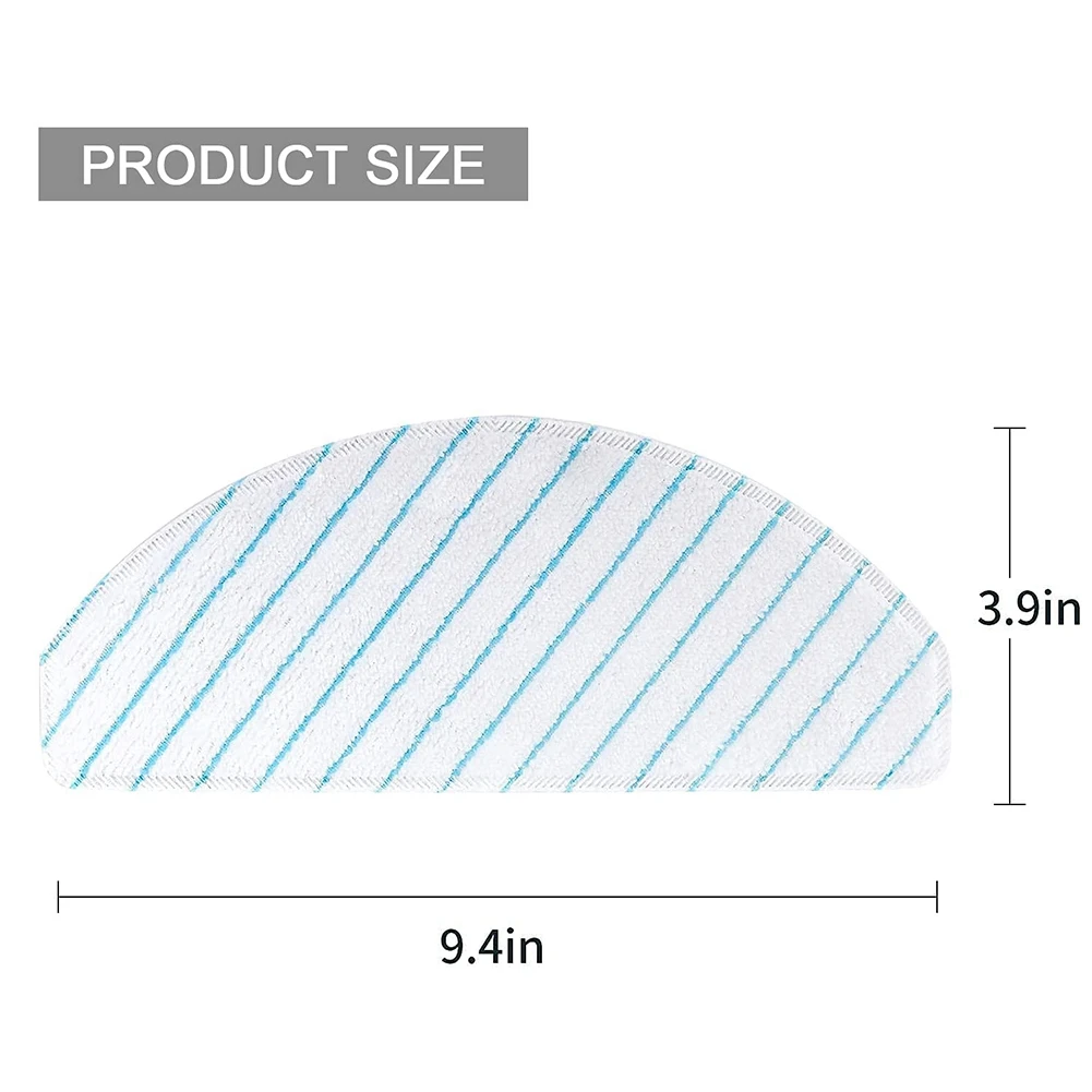 Almohadillas de paño de mopa de repuesto para Ecovacs DEEBOT OZMO T8 AIVI T8 T9 N8 N8 Pro accesorios para aspiradoras