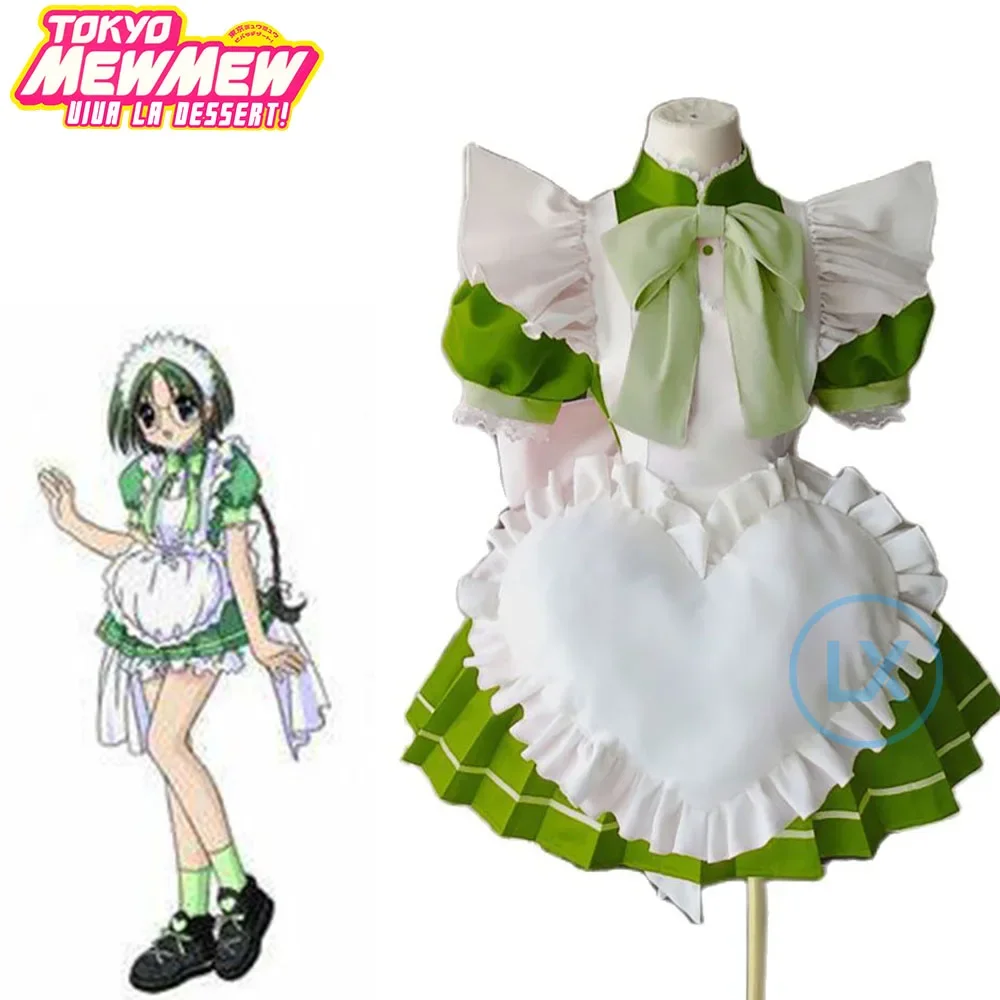 tokyo-mew-mew-midorikawa-retasu-robe-de-soubrette-verte-costume-de-cosplay-anime-pour-activites-de-jeu-de-role-et-tenue-de-fete-nouveaute-2026