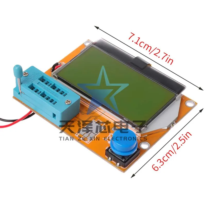 Lcr-T4 Grafischer Transistortester Resistiver Induktorkondensator Esr Thyristor