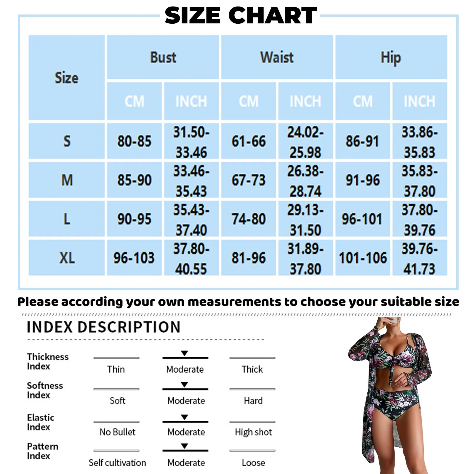 2024 New Swimwear Print bikini Set con Cover-Up costume da bagno separato costumi da bagno costume da bagno a tre pezzi Summer Beachwear