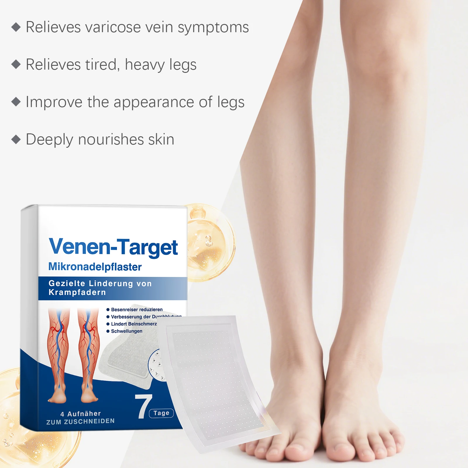 Microneedle Leg Care Patch Bre - đánh giá và giá Skincare Routine
