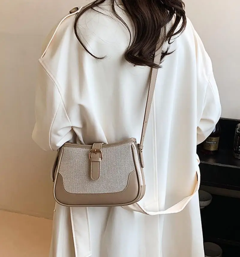 Women PU Leather Shoulder Bags Fashion Tote Handbag Versatile Armpit Bag Lady Underarm Pouch Sling Bag Daily Dating Purse