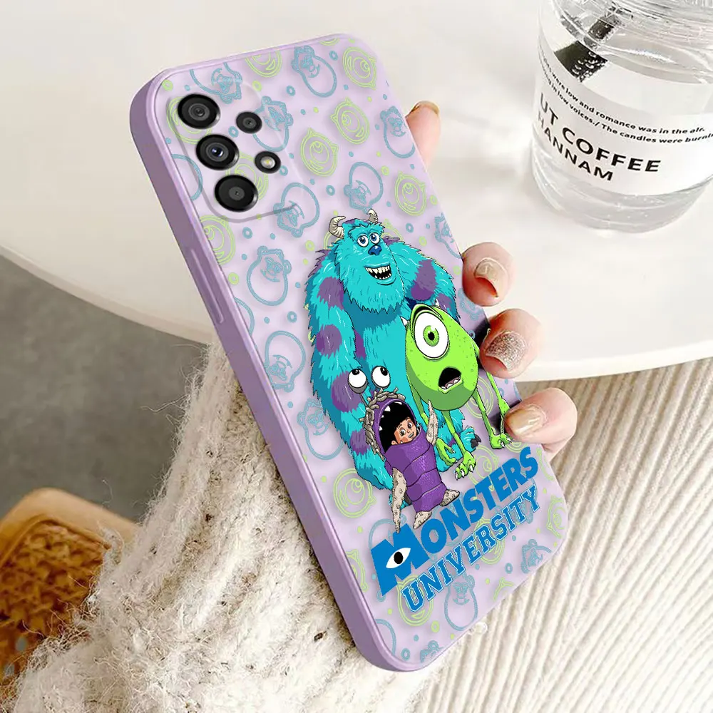 Capa Disney Boo Monsters, Capa colorida para Samsung A73, A72, A71, A54, A53, A52, A51, A50, A42, A34, A33, A32, A30, A25, A24, a23, A22