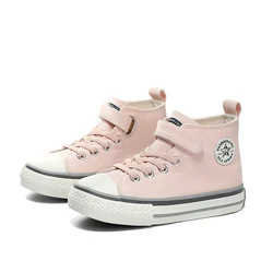 Scarpe di tela per bambini per ragazze Neonati Scarpe alte colorate Sneakers robuste Scarpe casual per bambina