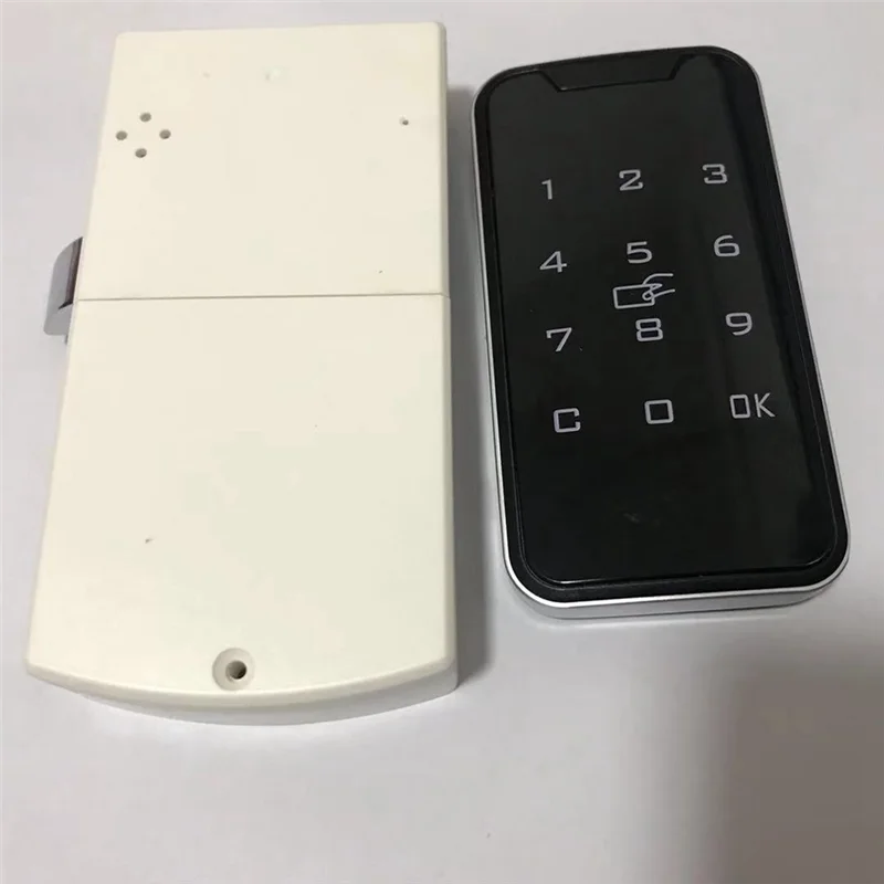 AEA2-1Set Smart Digital ID Password Keyless Lock Touch Keypad Electronic Wardrobe File Door Drawers Lock Cabinet Lock