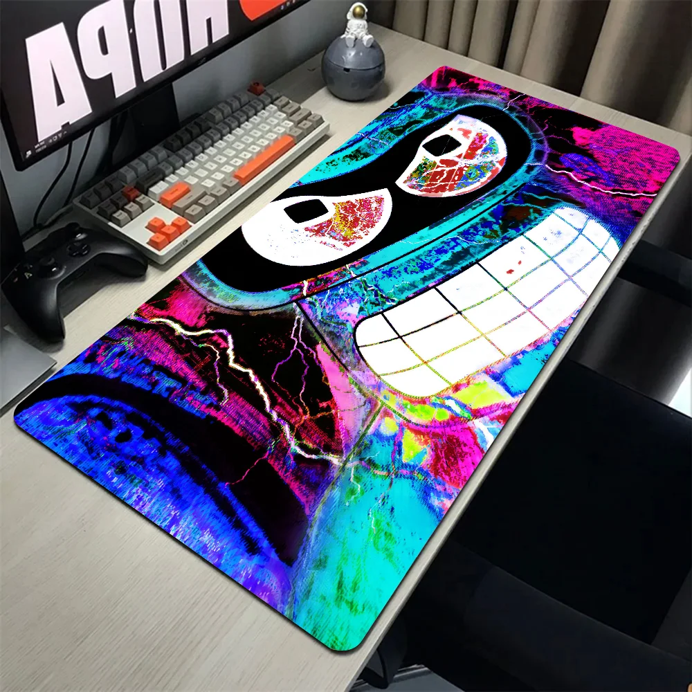 Anime F-Futurama Mousepad Mouse Mat Desk Mat With Pad Gaming Accessories Prime Gaming XXL Keyboard Pad Padding Mat