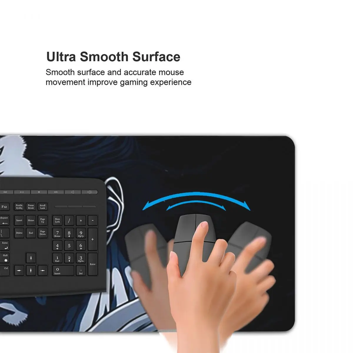 Miyamoto Musashi Manga Large Mouse Pad Computer Keyboard Mouse Mat Gamer PC Laptop Desk Mat Office Accessories Table Mats