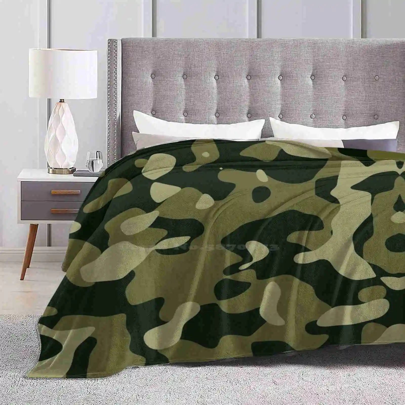 Camouflage For Home Sofa Bed Camping Car Plane Travel Portable Blanket Camouflage Art Camouflage Graphic Design Camouflage