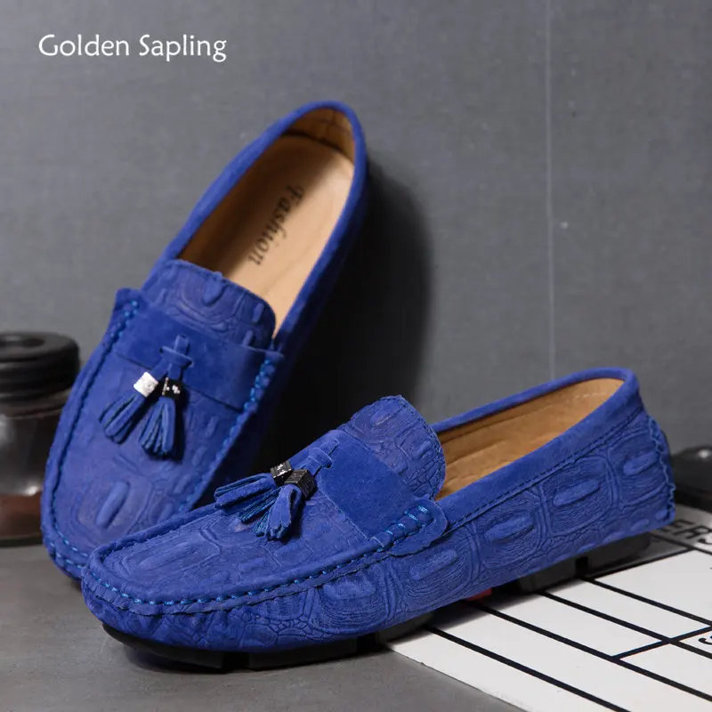 

Golden Sapling Fashion Loafers Men's Casual Business Shoes Elegant Party Flats Comfortable Men Leisure Shoes Social Moccasins