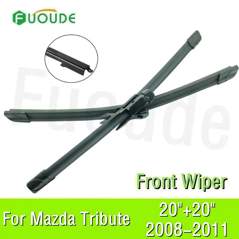 

Для Mazda Tribute щетка стеклоочистителя 20 "+ 20" лобовое стекло автомобиля резина 2011 2010 2009 2008