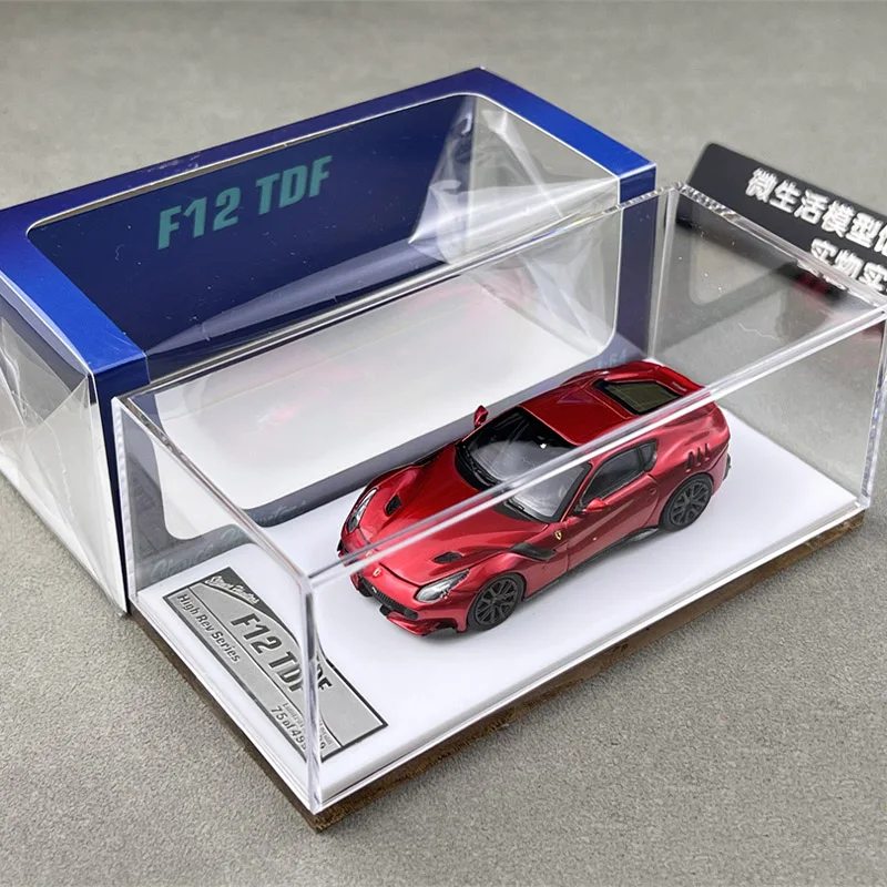 Model samochodu F12 TDF, odlewany, skala 1:64, symulacja, ze stopu, statyczny, kolekcjonerski, zabawka, prezent, pamiątka, dekoracja
