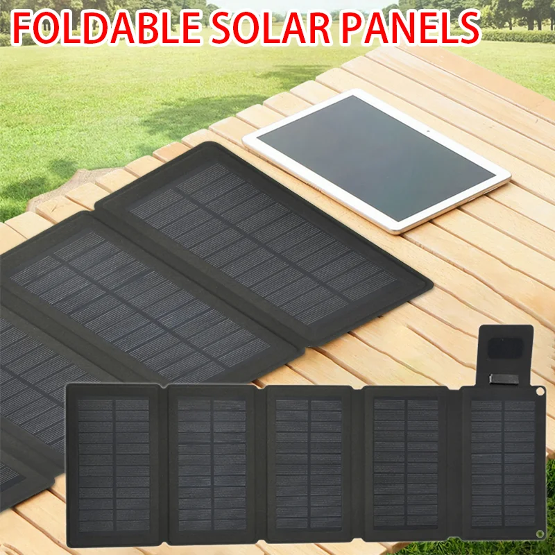 Waterproof Foldable Solar Panel 18W-28W High-power High-quality Outdoor Battery Mobile Phone Portable Travel Charger