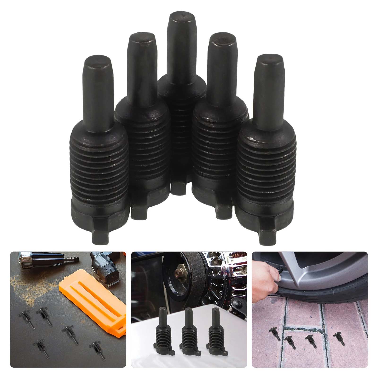 

5Pcs Jack Oil Return Valve Heavy Duty Oil Release Screw Floor Hydraulic Vertical Jack Automotive Accessory Replacement Repair
