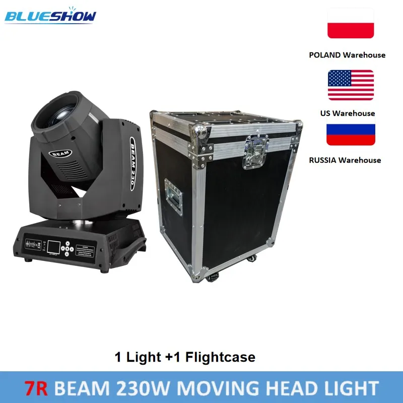 6pcs Beam 7R Flight Case For 1 Light Beam 230 Sharpy Beam 230w Fly case Single Flight case 1 Lyre Beam Fly Case Road case