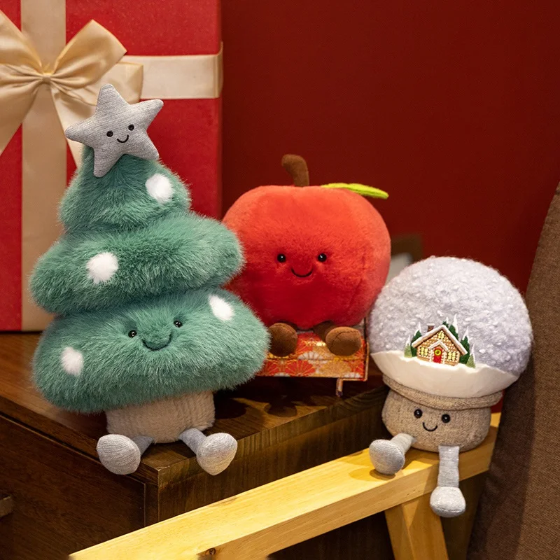

Плюшевая игрушка-олень Cisas Tree Deer Doll, шарик-снежная сцена Cisas, реквизит для фотосъемки, подарки Cisas для детей
