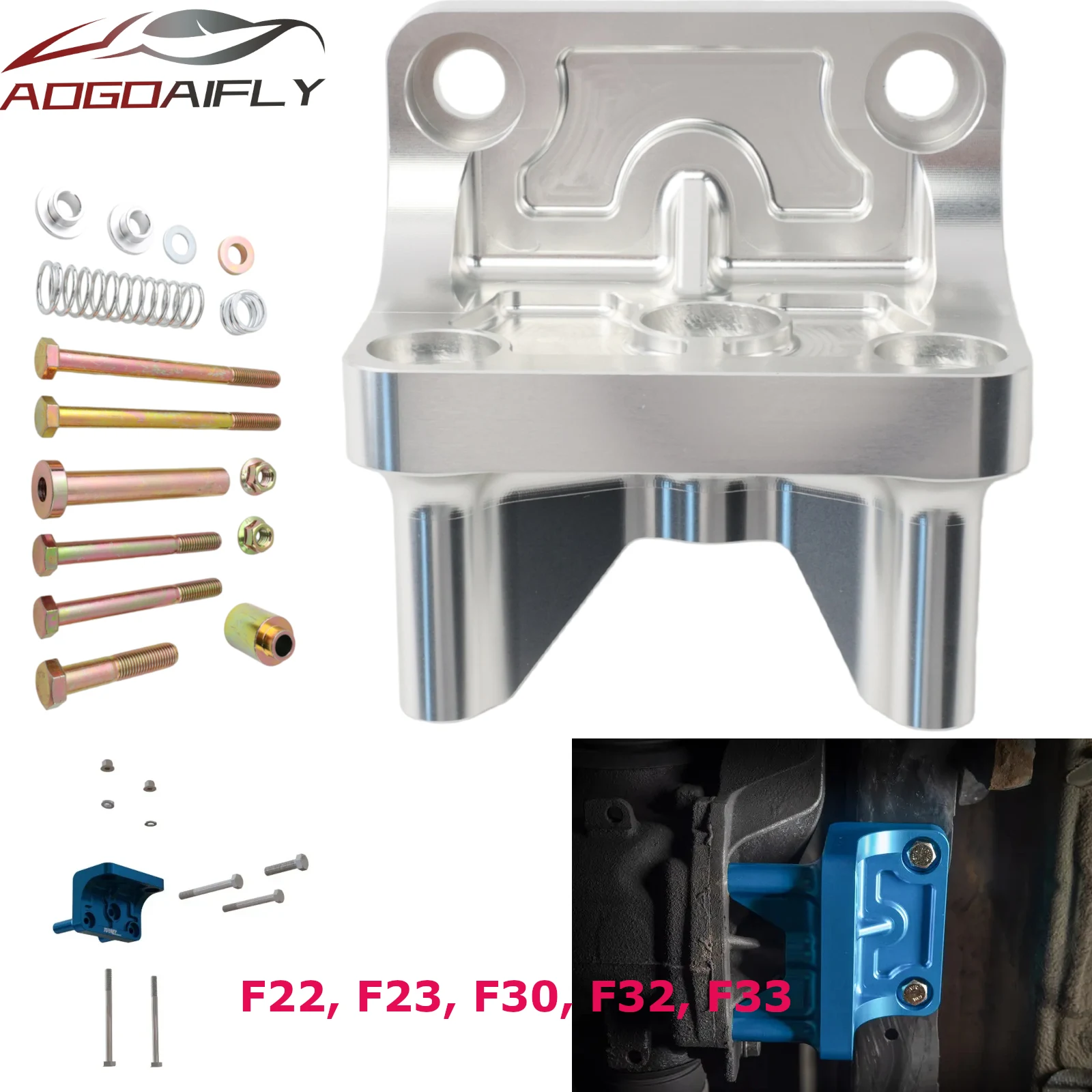 factory supply F-Chassis Rear Diff Differential Brace Kit for BMW F22 F23 F30 F32 F33 M235i m240i 335i 340i 435i 440i