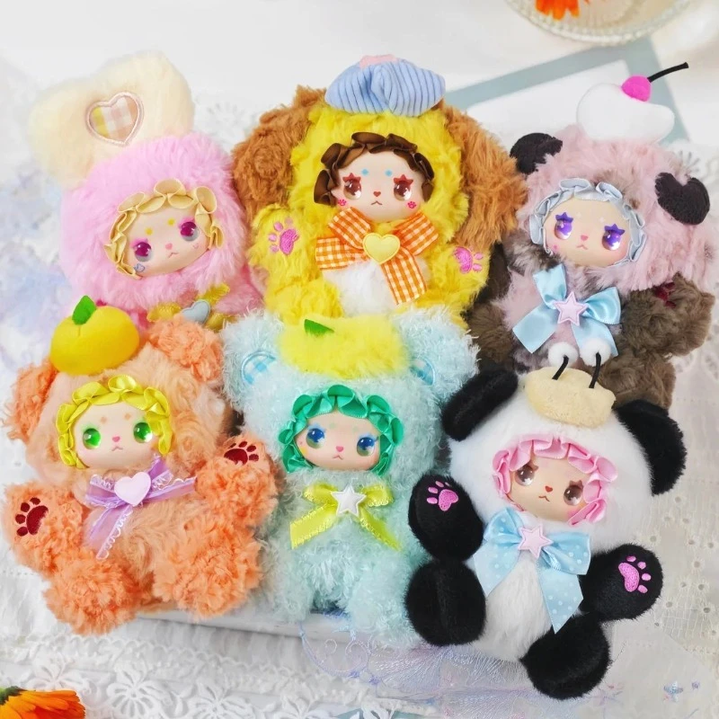 LOVELY EMMA Hugging Series Blind Box Cute EMMA Anime Figure Mystery Box Surprise Bag Pendant Collect Vinyl Anime Doll Toys Gift