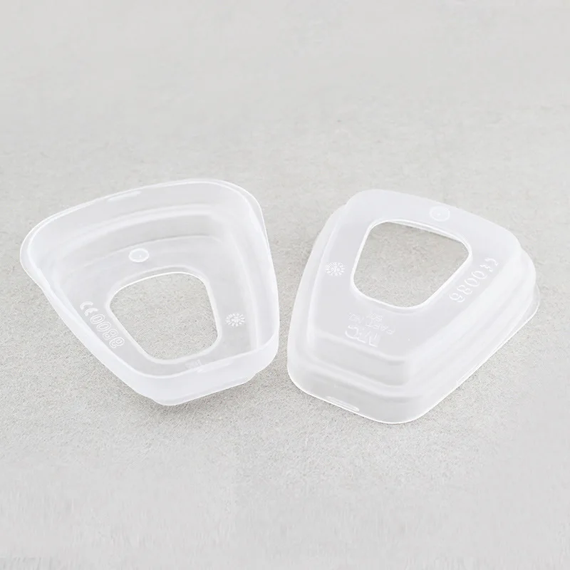 Gas Mask Respirator Parts 501 Filter Adapter Plastic Cover For 6800 6001 7502 6200 Filter Holder 5N11 5P71  Anti-dust Retainer