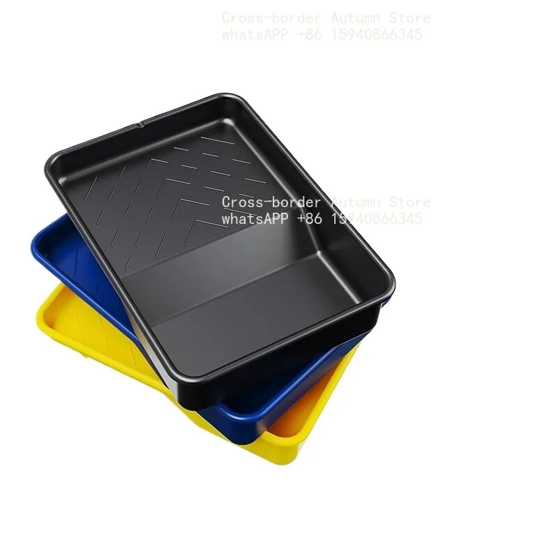 Paint tray 4/6/8/9/10 inch roller brush, plastic wall brush tool  Thickened Home Essentials for Practical Living