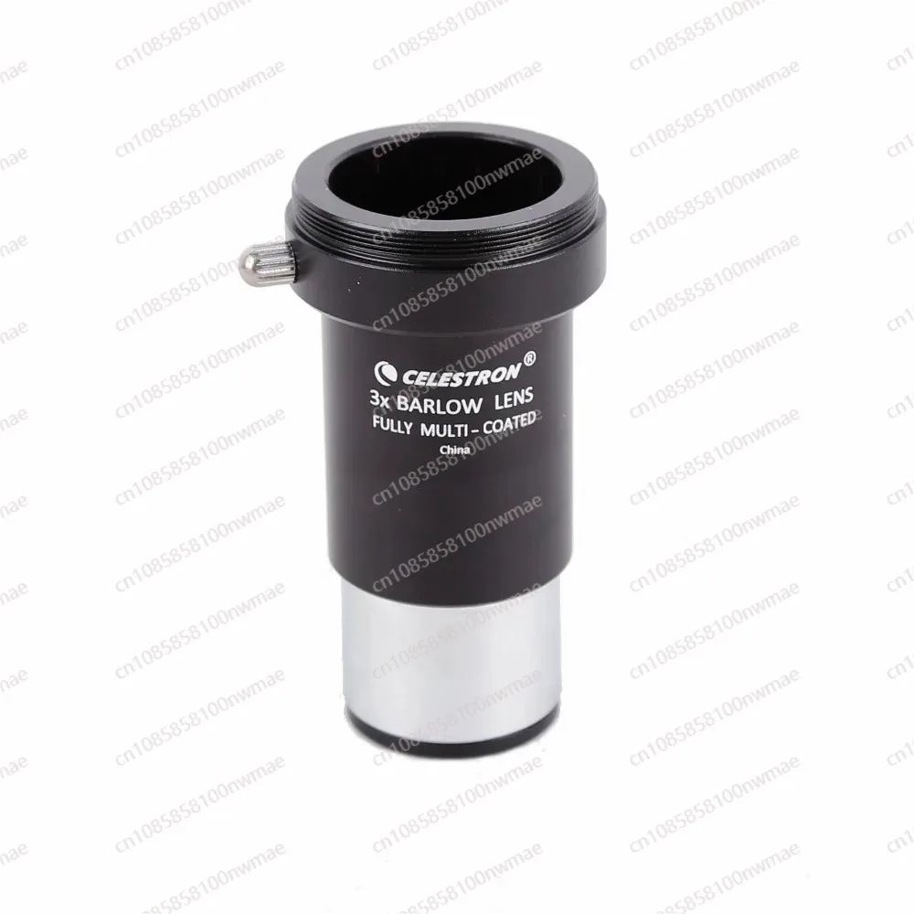 

Celestron Metal 3x Barlow eyepiece magnifying glass with M42 threaded camera telescope eyepiece non-monocular