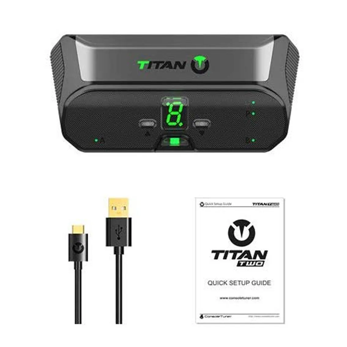 Top! 2023 Hot Titan 2 device [programmable language, macro keys, mode, reapplication, keyboard, mouse] Advanced cross-game