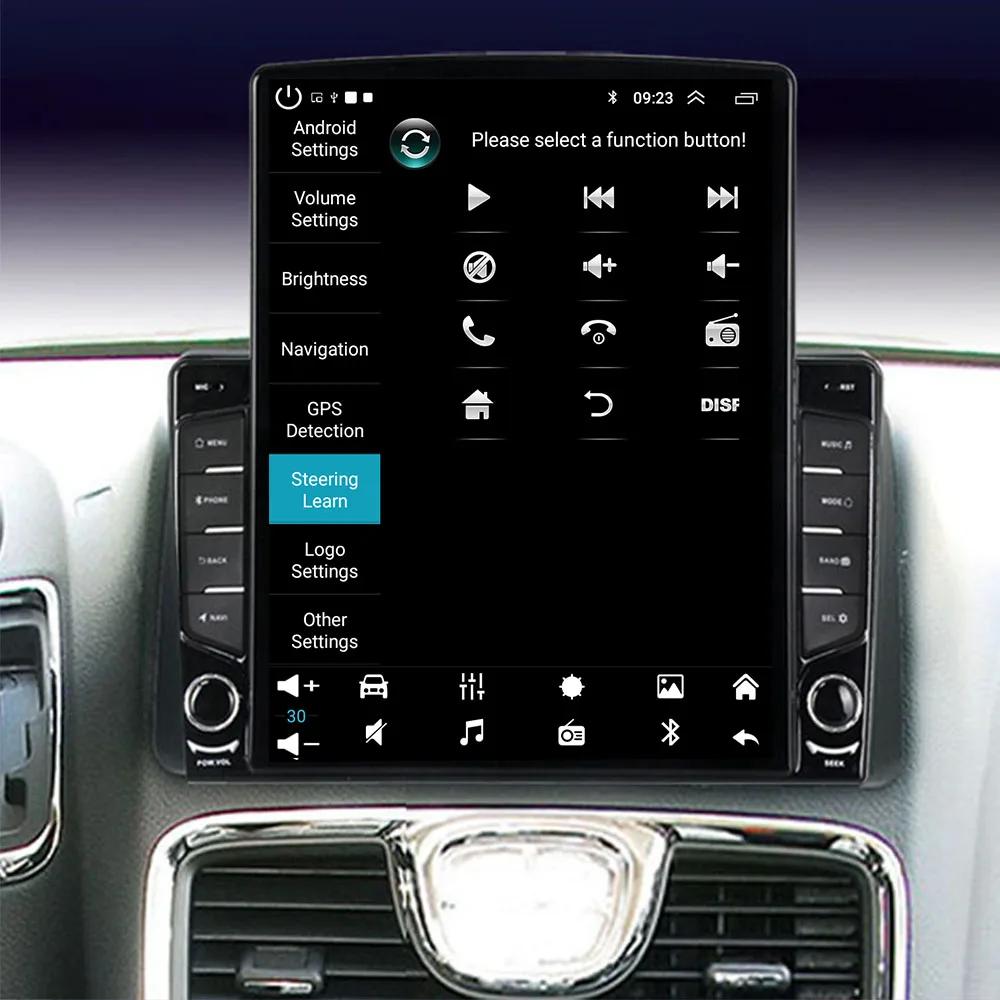 Автомобильный радиоприемник Android 14 для Chrysler Grand Voyager 5 2011-2015 для Dodge Grand Caravan 2008-2030 плеер мультимедийная GPS DVD камера