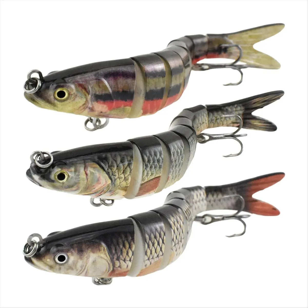 T22C Fishing Lures Topwater for Trout Lifelike Multi Jointed Swimbaits Fishing Accessories Slow Sinking Swimming
